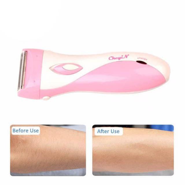 Alat Cukur Rambut Perempuan Kemei Lady shaver KM 3018 Cukur bulu sensitif Hair Remover