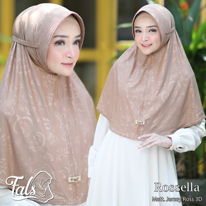 Hijab rossela by fals hijab