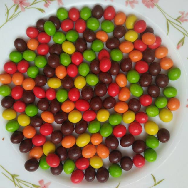

COKLAT KACANG WARNA-WARNI 250 GRAM