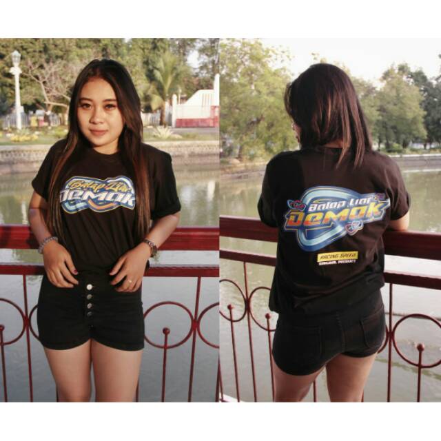 KAOS BALAP LIAR DEMAK HITAM RACING SPEED