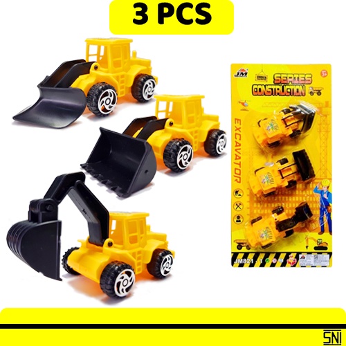 Mainan Anak Truk Pasir/ Truck Construction Toys /Mainan Truk Kontruksi/ Mobil Kontruksi JM