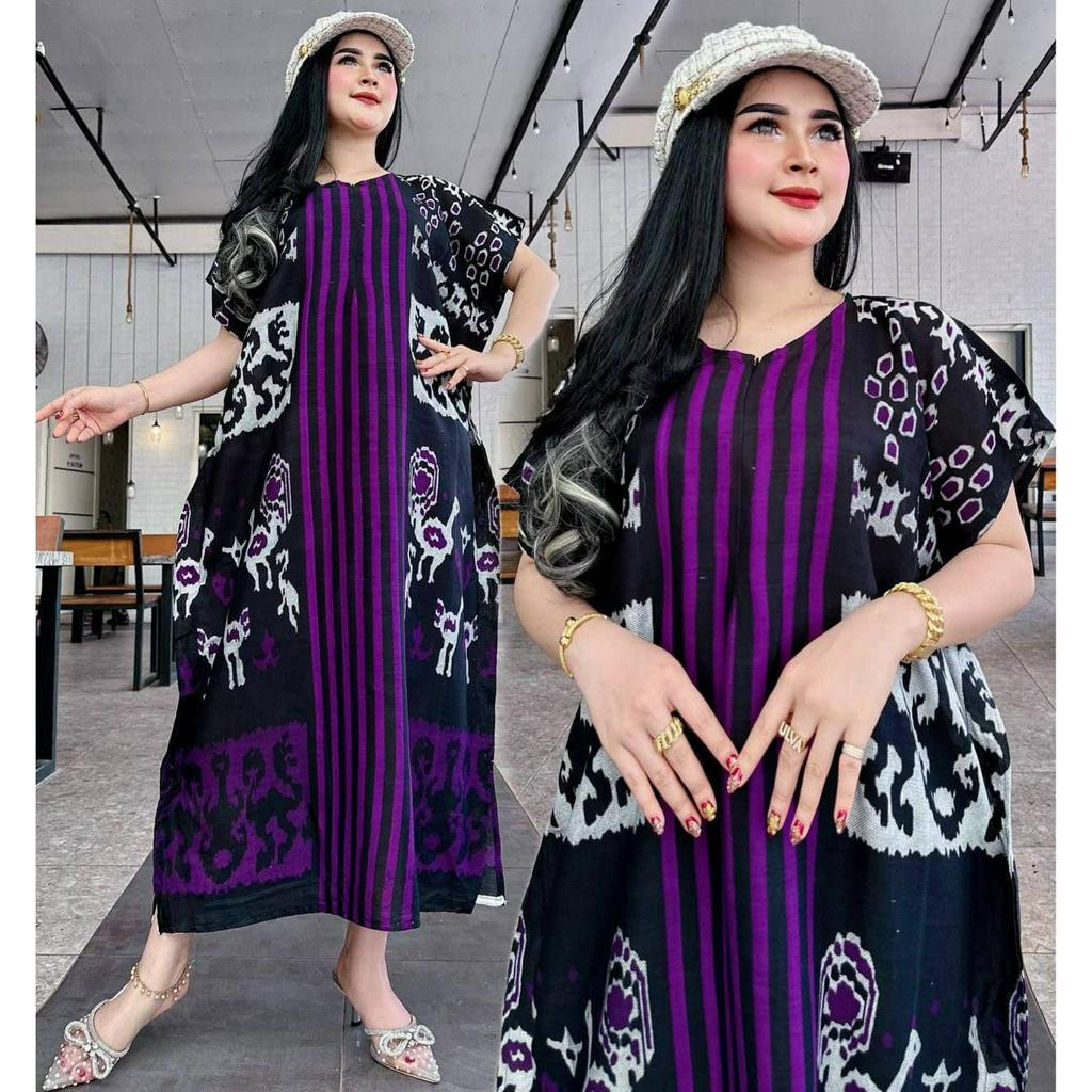 DASTER KALONG LOWO JUMBO BUSUI MOTIF BATIK SONGKET TORAJA BAJU TIDUR WANITA BUMIL Daster lowo busui resleting depan / daster arab / daster andin / daster busui / daster lowo jumbo / daster terbaru / daster viral kekinian / daster rayon santung adem harian