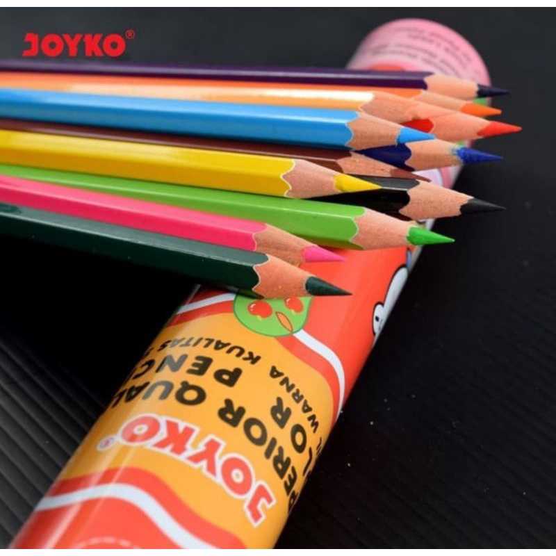 

PENSIL WARNA JOYKO KALENG BULAT ISI 12 CP-12RT