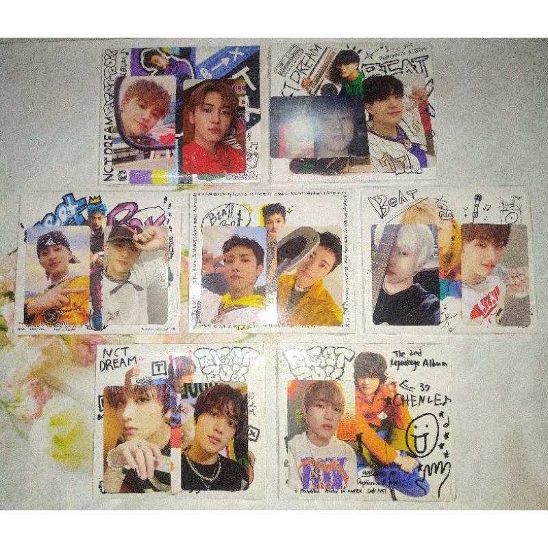(+ Rolled Poster) NCT Dream Beatbox Digipack Album Unsealed Photocard Mixtape Mark Renjun Jeno Haech