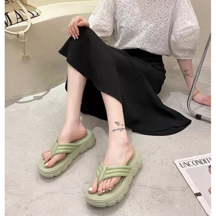 jessy_Sandal Tali Slip On Wanita KUE AP14