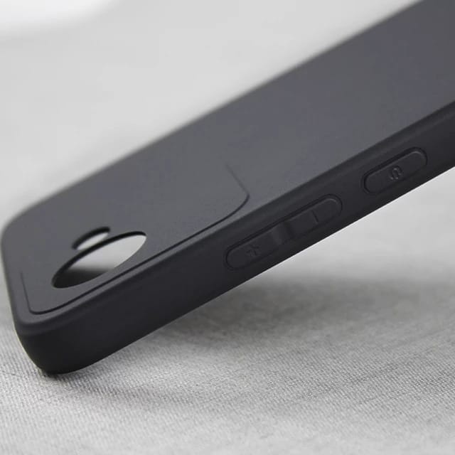 PROMO Case REALME C30 Soft Case Black Matte Casing Premium Slim Exellent Cover | Soft Matte | Soft Case Macaron Casing Realme C30