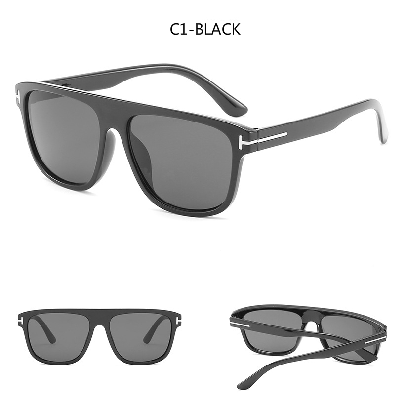 European and American big frame trendy fashion all-match street sunglasses