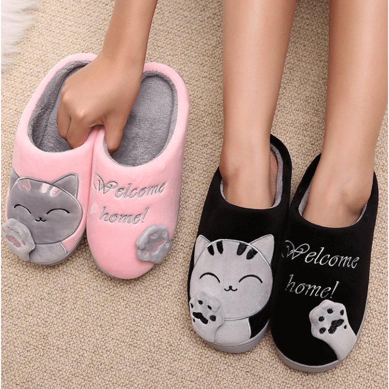 Sandal Rumah Hotel Empuk Nyaman Indoor Halus Colorful Slipper Cat SP34