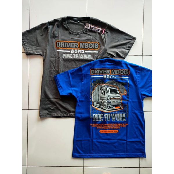 kaos Truk kaos trek kaos truck kaos driver mbois