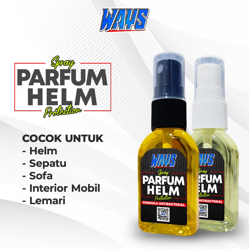 WAYS Spray Protection Parfum Pewangi Helm Motor Multiguna Multifungsi Serbaguna - 30ml