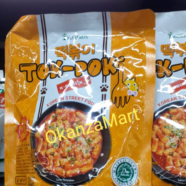 

K-Bunsilk Tok-Poki Korean 140gr