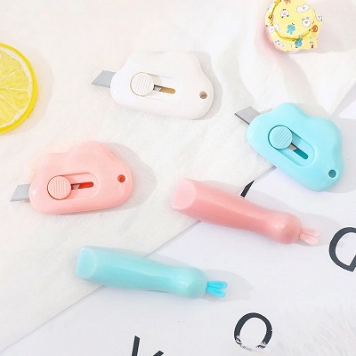 MINI CUTTER PORTABLE PISAU MINI CUTER / SILET KECIL / CUTTER PISAU PISO PEMOTONG KERTAS