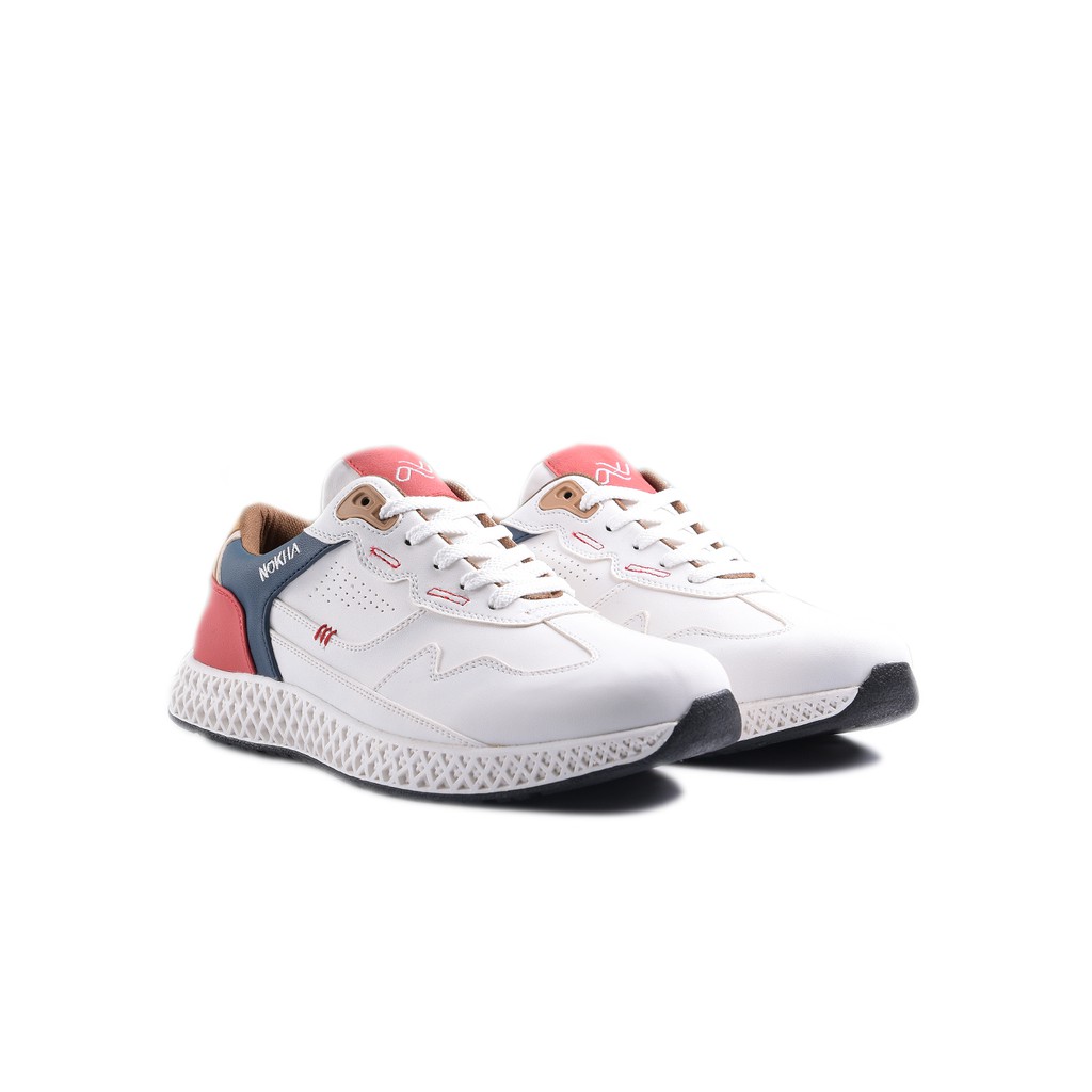 NOKHA Musi 2.0 White Coral Sneakers - Men