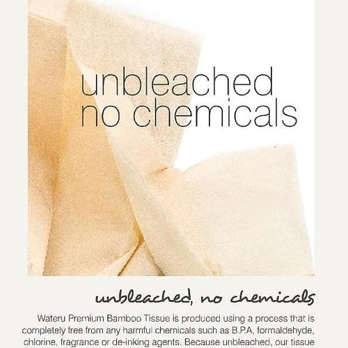 Wateru Premium Bamboo Tissue - Facial Tissue (900s)