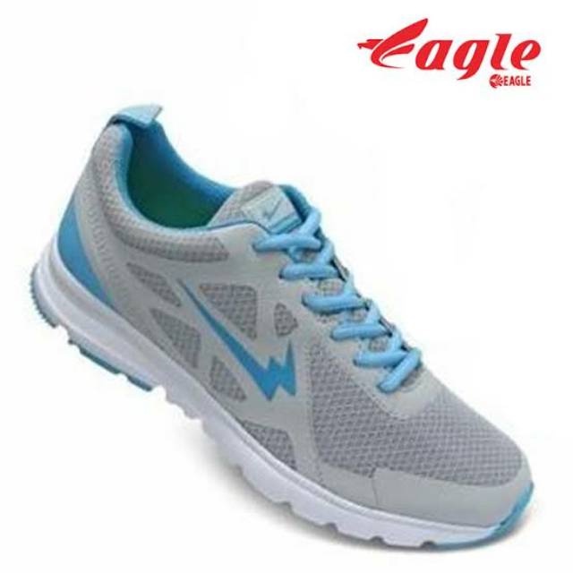 Sepatu Running Wanita Eagle Aurora - Grey Blue