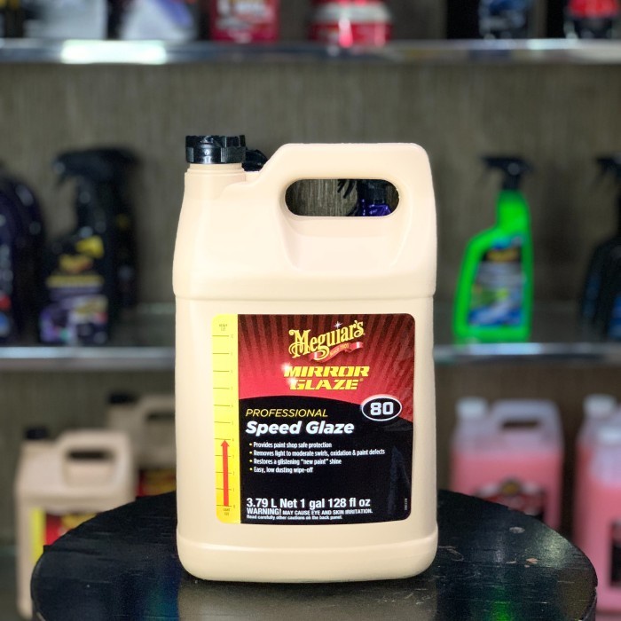 Meguiars M80 Speed Glaze 3,79 L Galon ORIGINAL