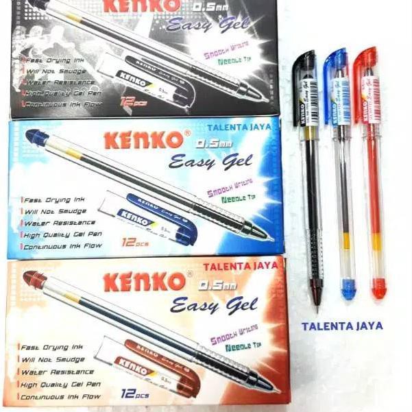 

Trend update Pulpen/Gel Pen Kenko Easy (12pc) E23R05 makasi