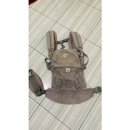 prelove ergo baby adapt carrier grey