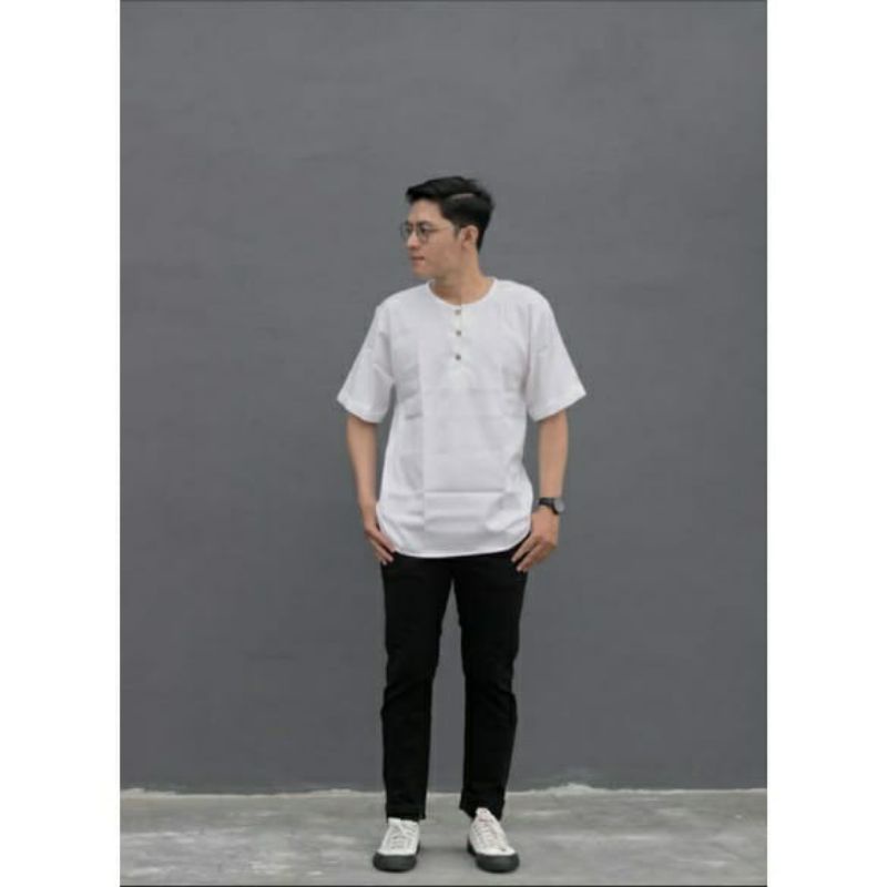 Koko dewasa polos, Koko polos, Koko katun Madinah, Koko kurta, Koko lengan pendek, Koko couple, Koko