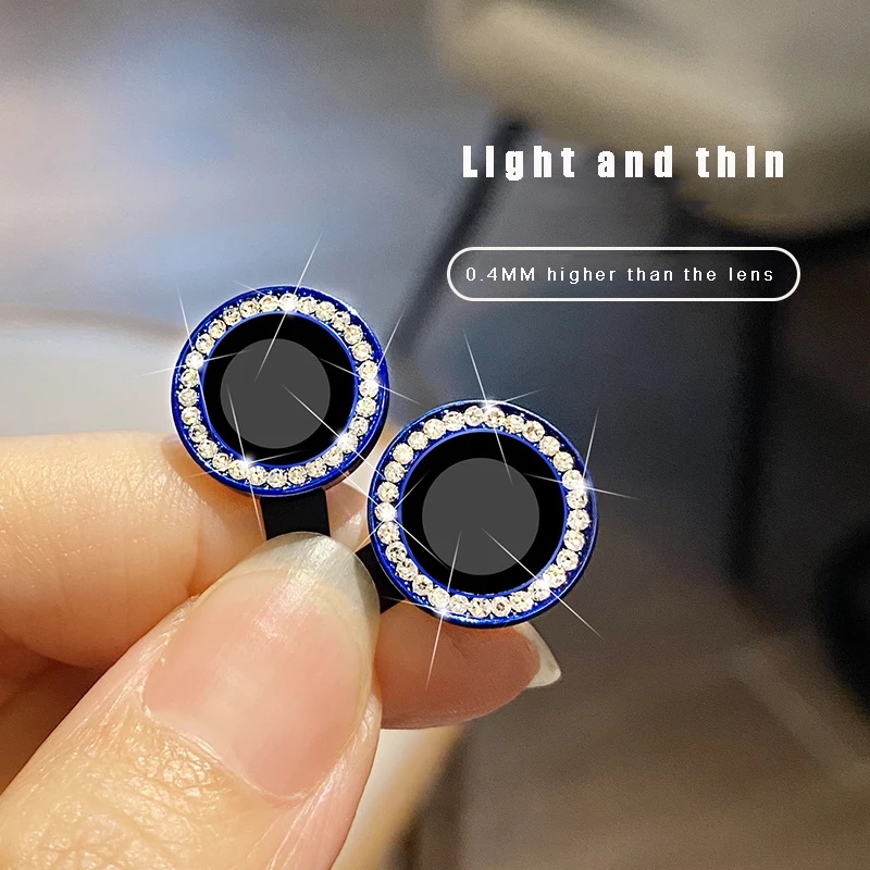 Pelindung Lensa Kamera Bahan Tempered Glass Untuk iPhone 13 Pro Max / 12 / 12 Pro / 11 Pro Max / 12 Pro Max / 13 / 12 Mini