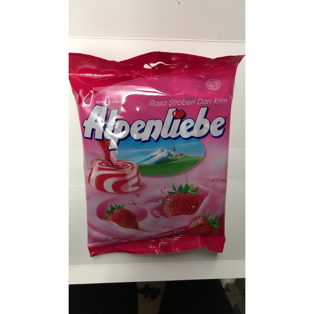 

PROMO PERMEN ALPENLIEBE STROBERI 1 BUNGKUS BKS 50 BUTIR / STRAWBERRY MERAH TERMURAH