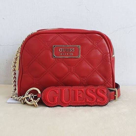 CKBAGS - TAS GUESSS GS TAS SELEMPANG SLING BAG LOLLI MINI DOUBLE ZIP CROSSBODY FASHION WANITA IMPORT #3020