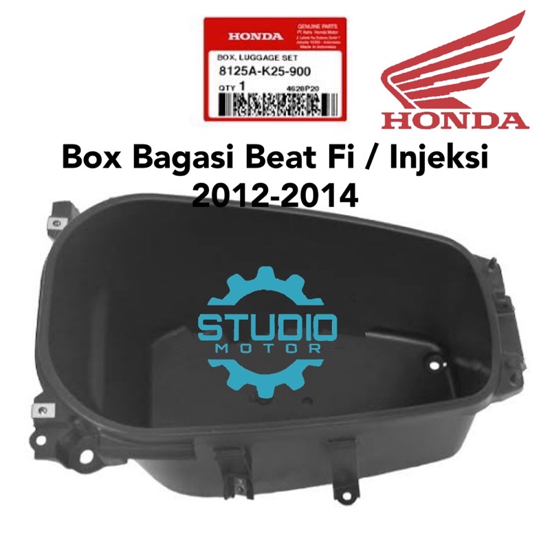 8125AK25900 Box Bagasi Bawah Jok Sadel Luggage Set Beat  FI / Injeksi