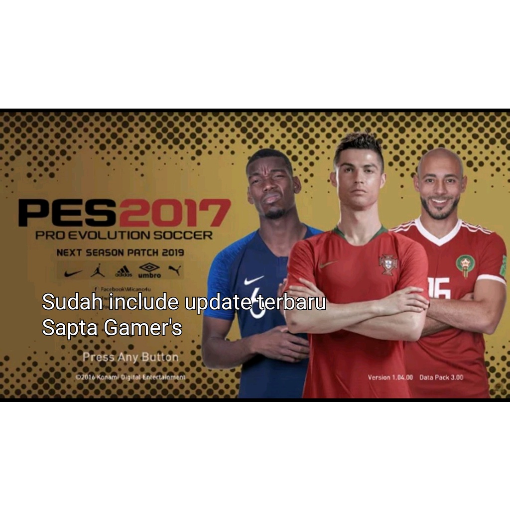 Pes 2017 - pc full update terbaru