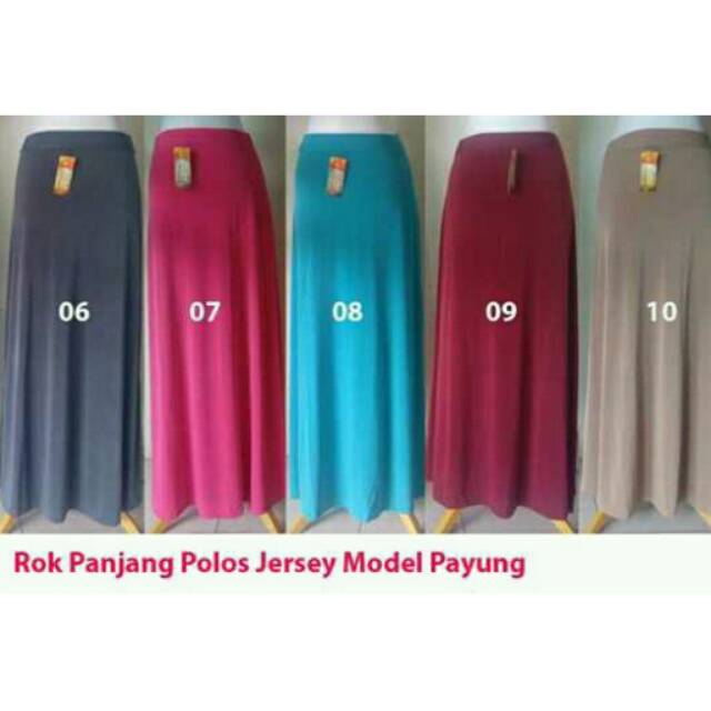 Rok jersey payung