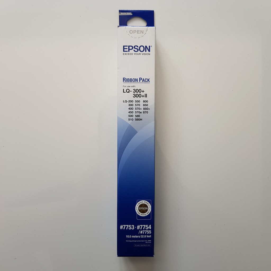 Epson Ribbon Pack Refill Pita LQ-300 LQ-310 (7753 7754 7755) Original