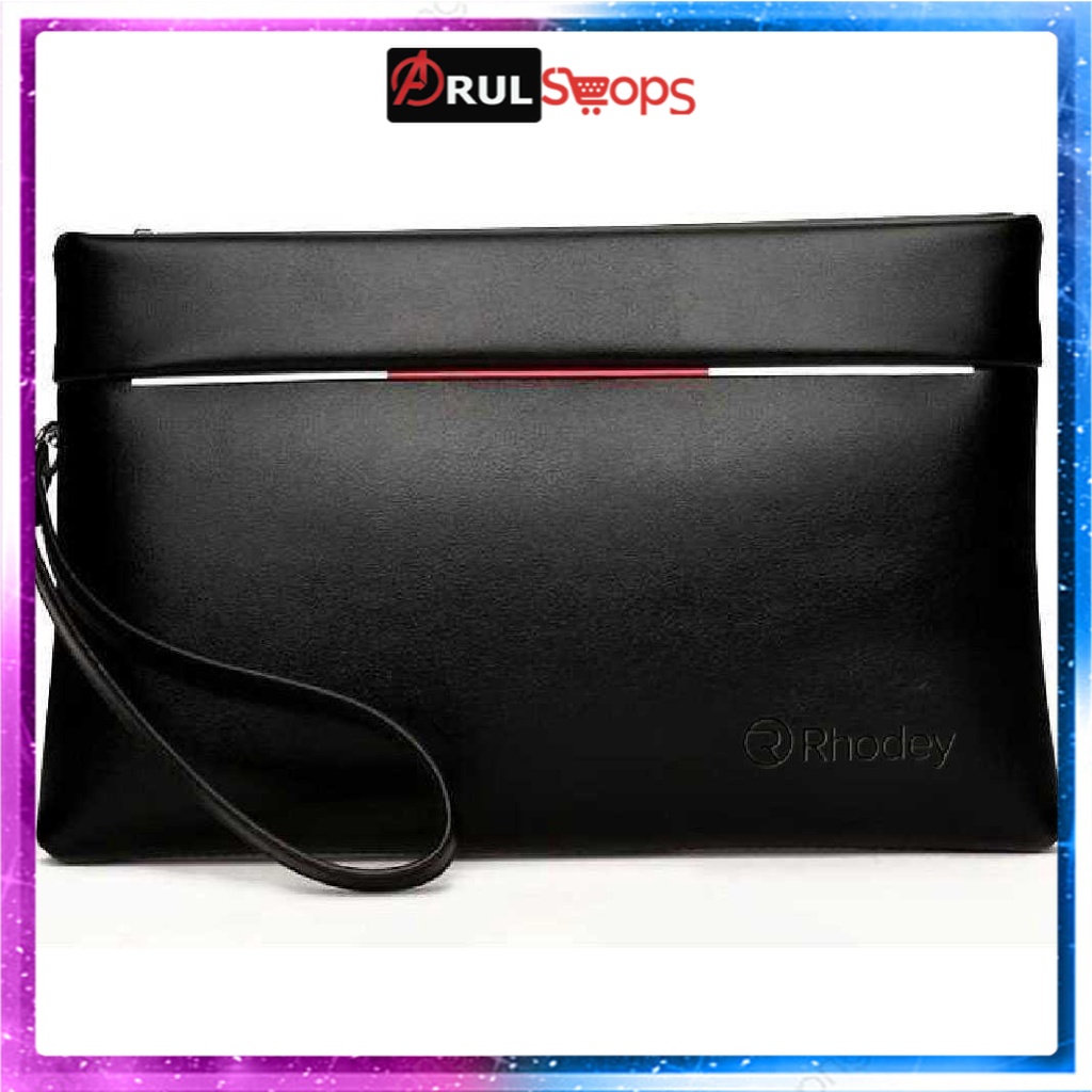 Rhodey Tas Genggam Dompet Kulit Clutch Bag Size Large - HB-005