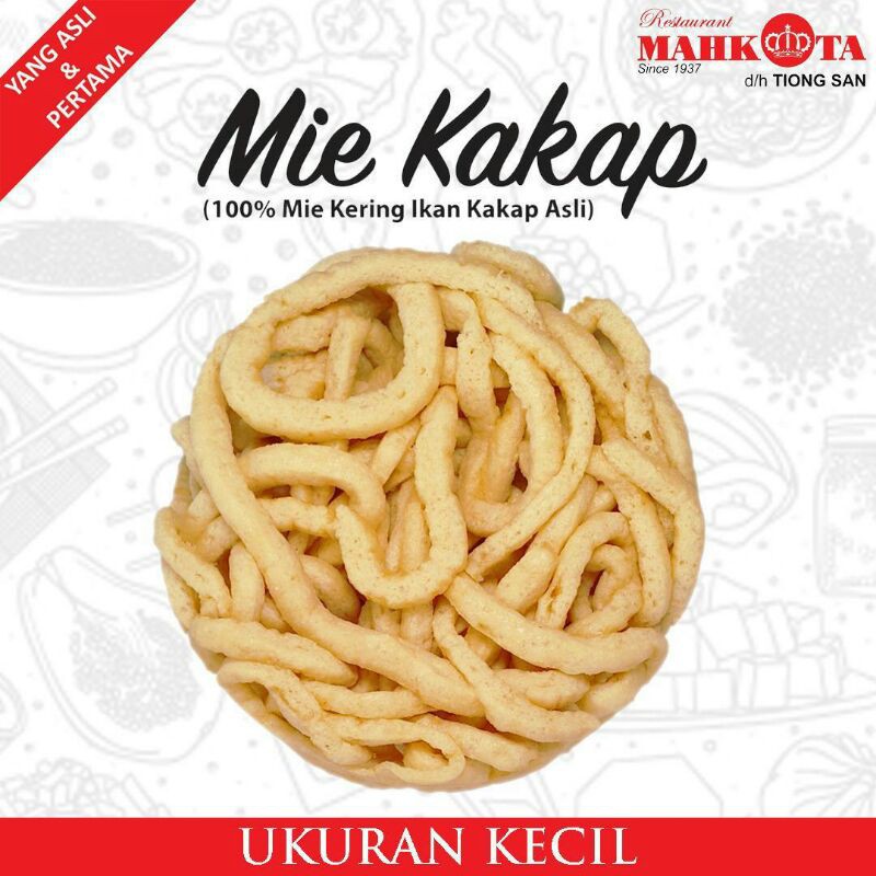 

Mie Kakap Mahkota Tiong San (Ukuran Kecil)