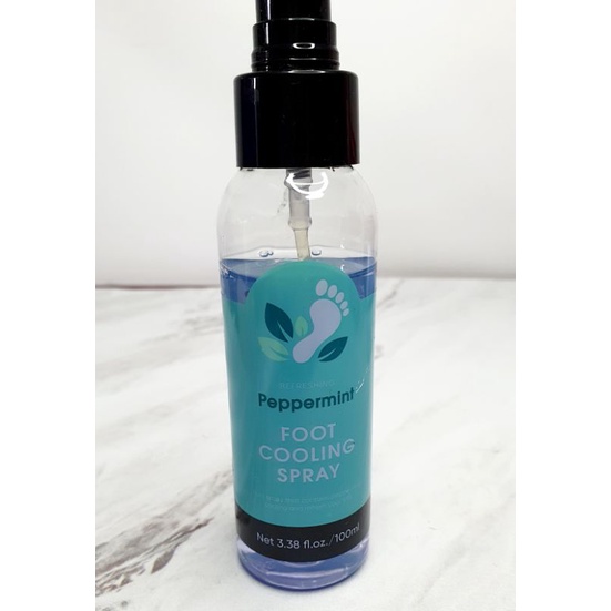 Miniso Foot Cooling Spray Peppermint Kaki