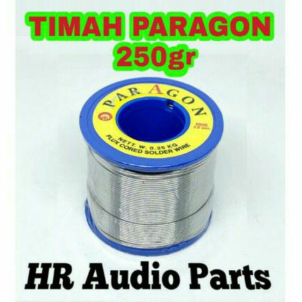 Timah Solder Tinol 250gr 0.8mm Merk Paragon Timah Solder Terbaik