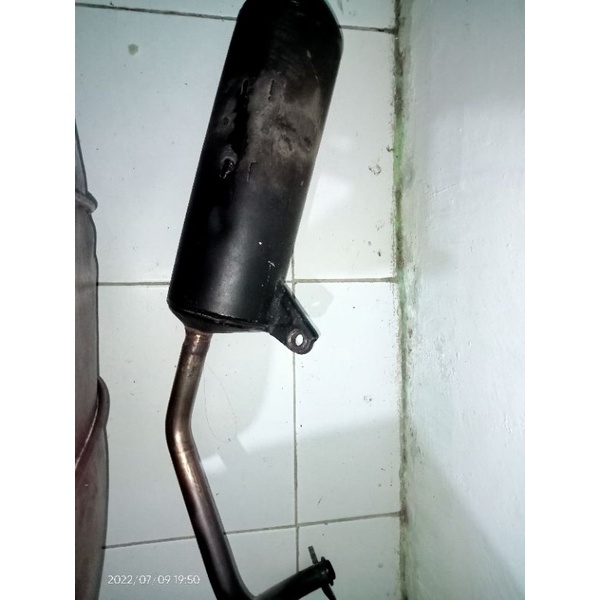 Knalpot regulasi mp7 beat pipa cld