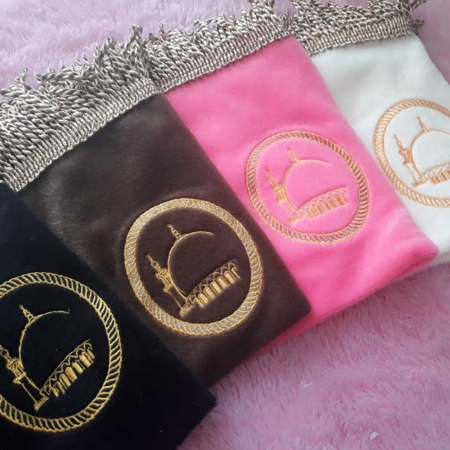 Sajadah Travel Mini (muka) Sahira Bordir