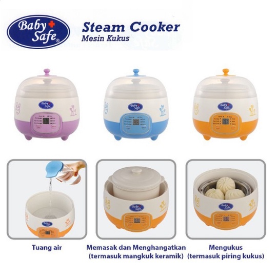 Baby Safe Digital Steam Cooker Mesin Kukus LB010