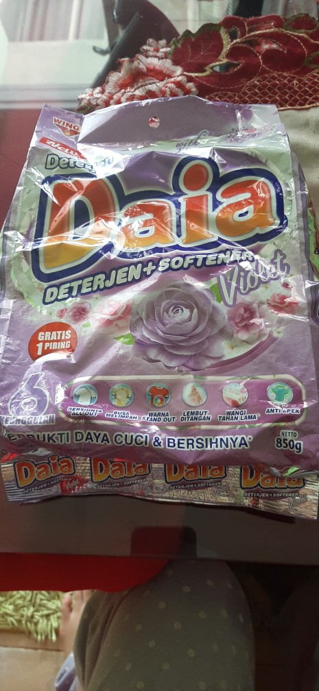 Daia Detergent Bubuk All Variant 850gr