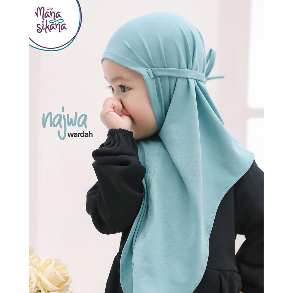 BERGO ANAK JERSEY BERGO MARYAM ANAK KHIMAR INSTANT ANAK DIAMOND KHIMAR TALI PREMIUM QUALITY-3