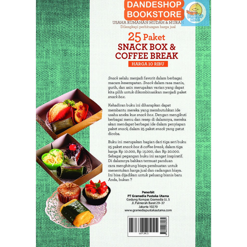 25 Paket Snack Box Coffee Break Harga 10 Ribu Oleh Erwin Kuditawati Buku Resep Masakan Shopee Indonesia