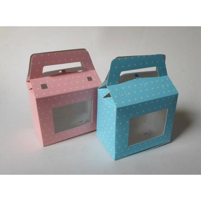 

Best Seller Grosir Gable Box 16X13X10 Cm / Goodie Bag / Dus Snack / Box Snack Murah