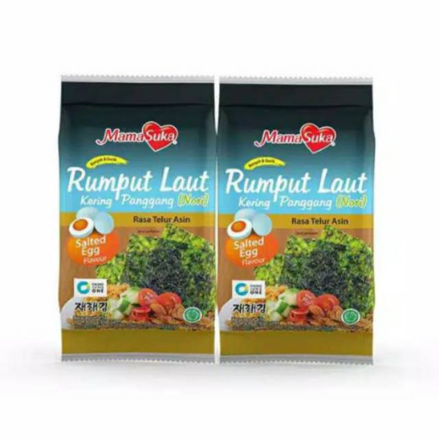 

Mama suka rumput laut kering