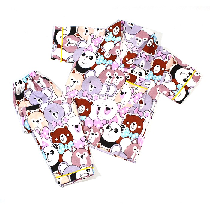 Piyama Baju Tidur Anak Perempuan Cewek Motif Random Piyama Baju Tidur Anak Perempuan Cewek Motif Random