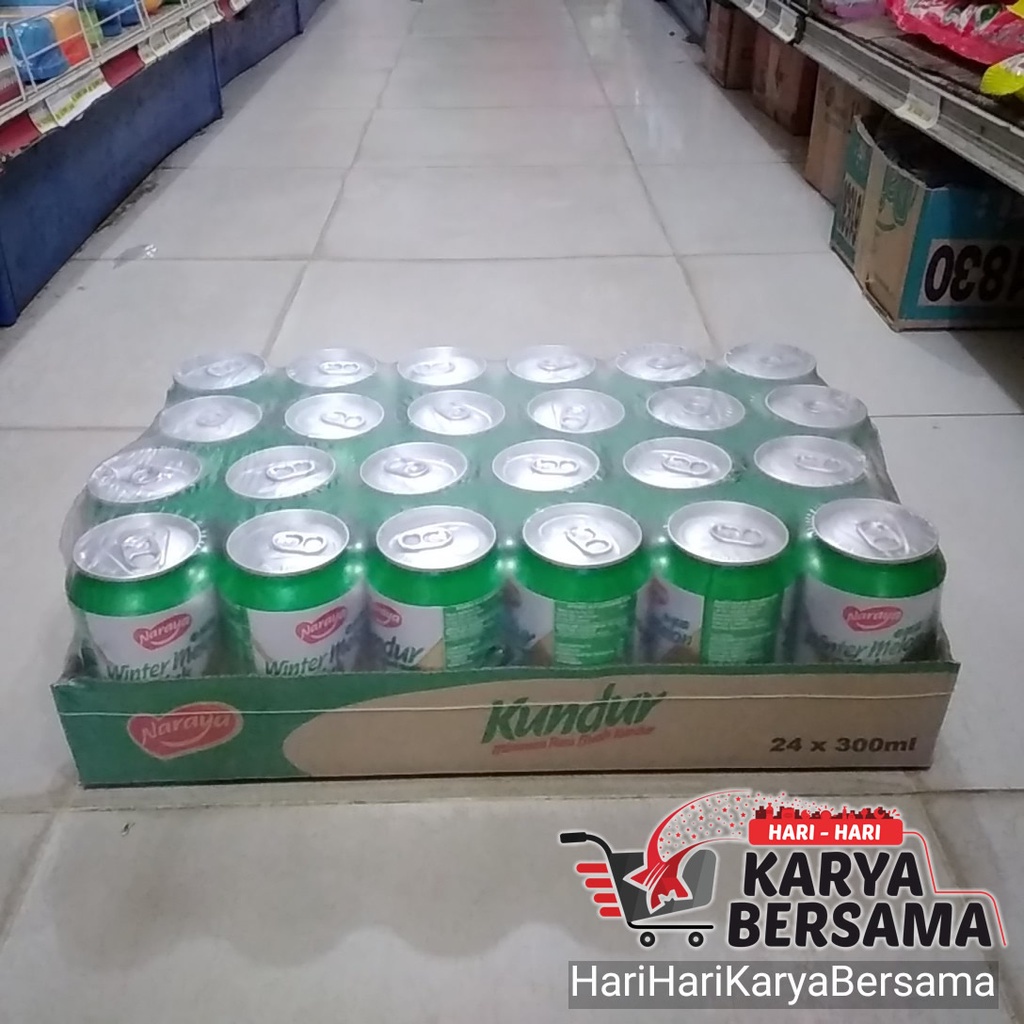 

MINUMAN KALENG NARAYA KUNDUR WINTER MELON DRINK 24'S X 300ML-PER KARTON