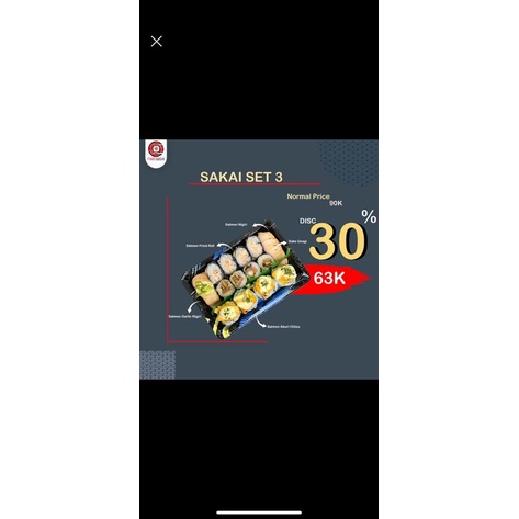 

Sakai 3 | Personal Size | Sushi | Platter