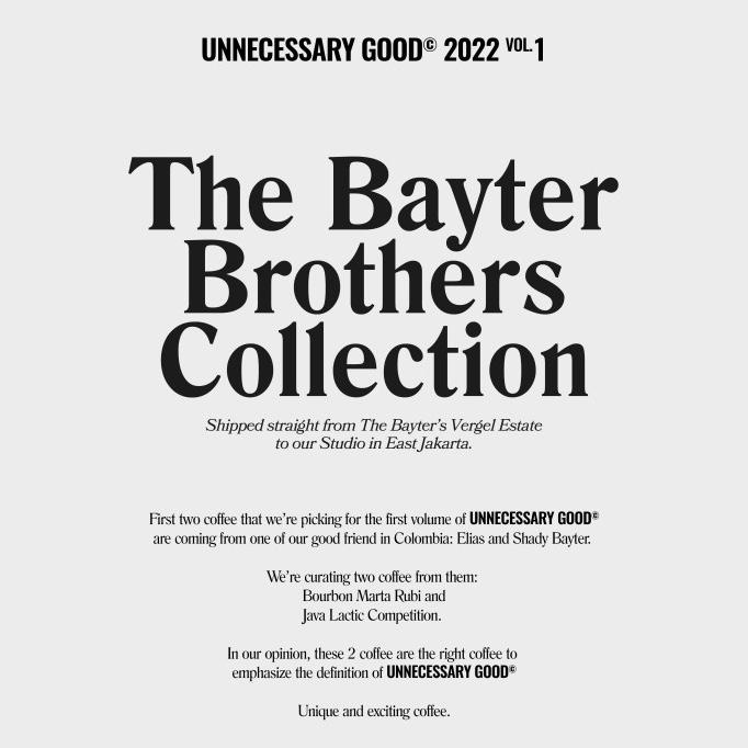 

UNNECESSARY GOOD - FILTER