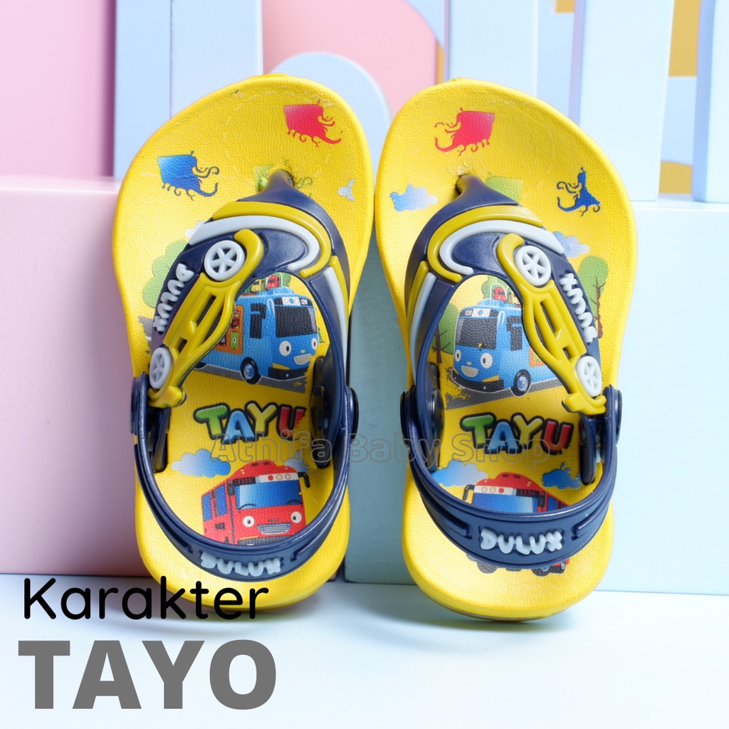 Sepatu Sandal Anak Laki Karakter Usia 6 7 8 9 10 11 Bulan 1 2 3 Tahun Size 20 21 22 23 24 25 Sendal Gunung Karet Balita Bayi Lelaki Cowok Spatu Sandal Baby Prewalker Karet Phylon Ringan Cowok Karet -dulux 193D--