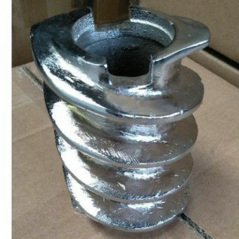 SCREEW POLES PADI SPIRAL ULIR N50 3ULIR, 4ULIR CROOM