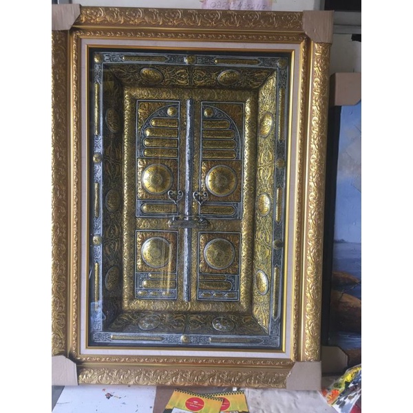 lukisan dinding pintu kabah