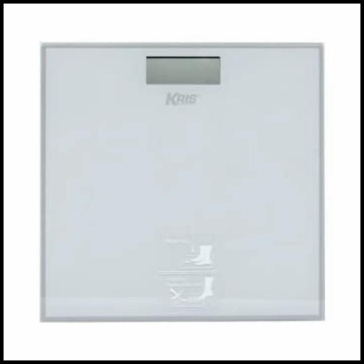 Timbangan Badan Digital Krisbow Kris - Putih